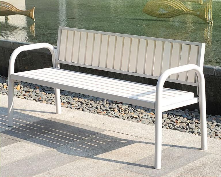 Banc de jardin extérieur pour terrasses et pelouses familiales