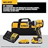 DEWALT 20V MAX XR Taladro/Atornillador inalámbrico, sin escobillas, compacto, con 2 baterías y cargador (DCD800D2) | 2 baterías, sin escobillas, compacto, cargador 3
