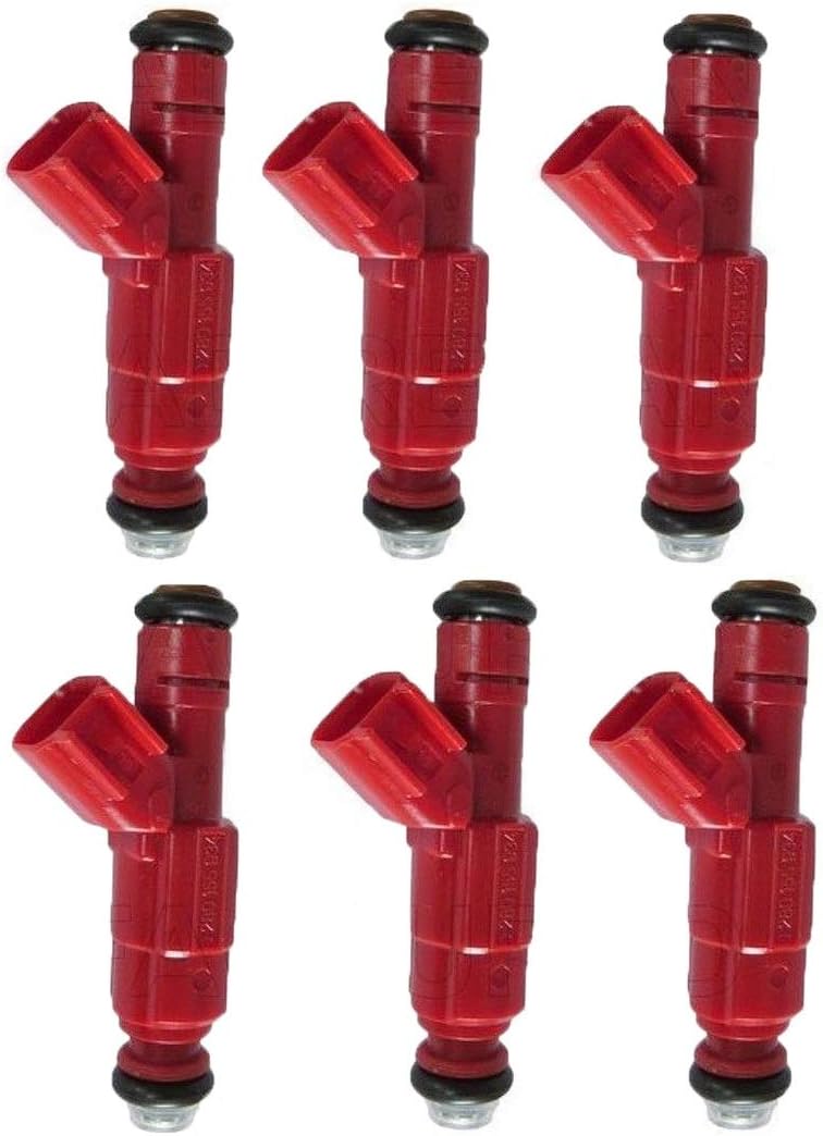 AAP Set of 6 OEM ReManufactured Fuel Injectors 2000 2001