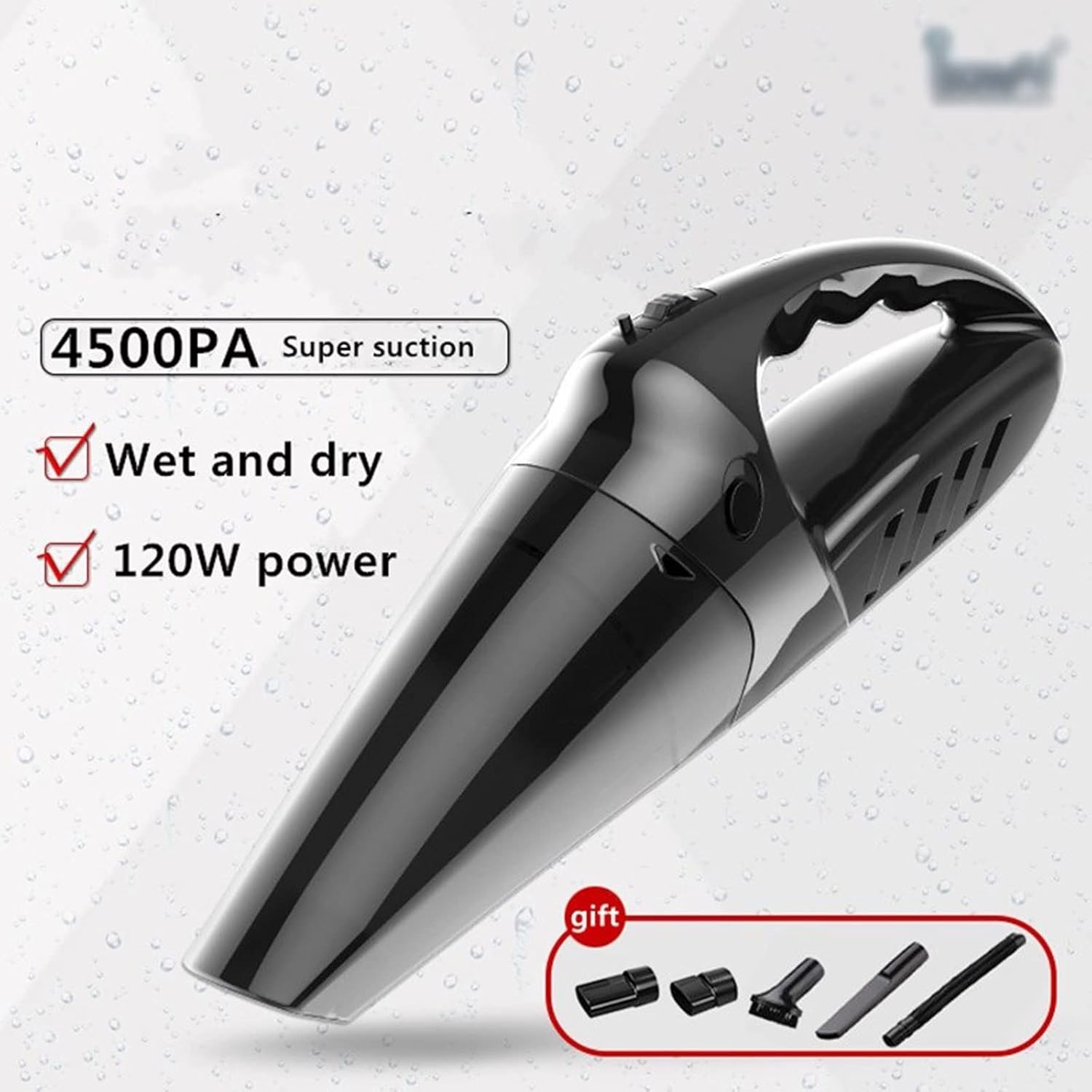 Hard Floor Vacuum Car Vacuum Cleaner Portable Handheld Home Powerful Cyclone Wet Dry Wireless Use USB Chargeable Durable Vacuum Cleaner