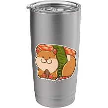 Hamster Sushi Cute Japanese Food Hammy Owner Pet Lover Stainless Steel Insulated Tumbler