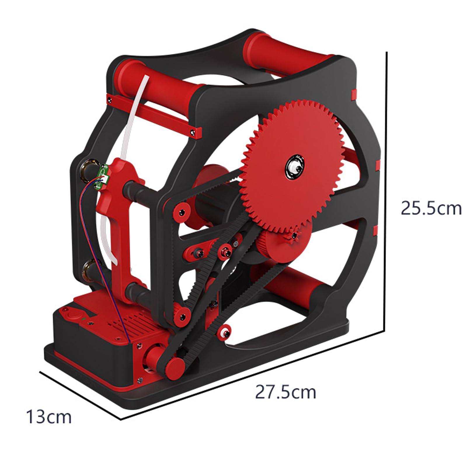 Rebobinador eléctrico de bobina, bobinador automático de filamento 3D con función de arranque y parada inteligente, capacidad de bobina de 1 kg para bobinado de alta eficiencia en impresión 3D y