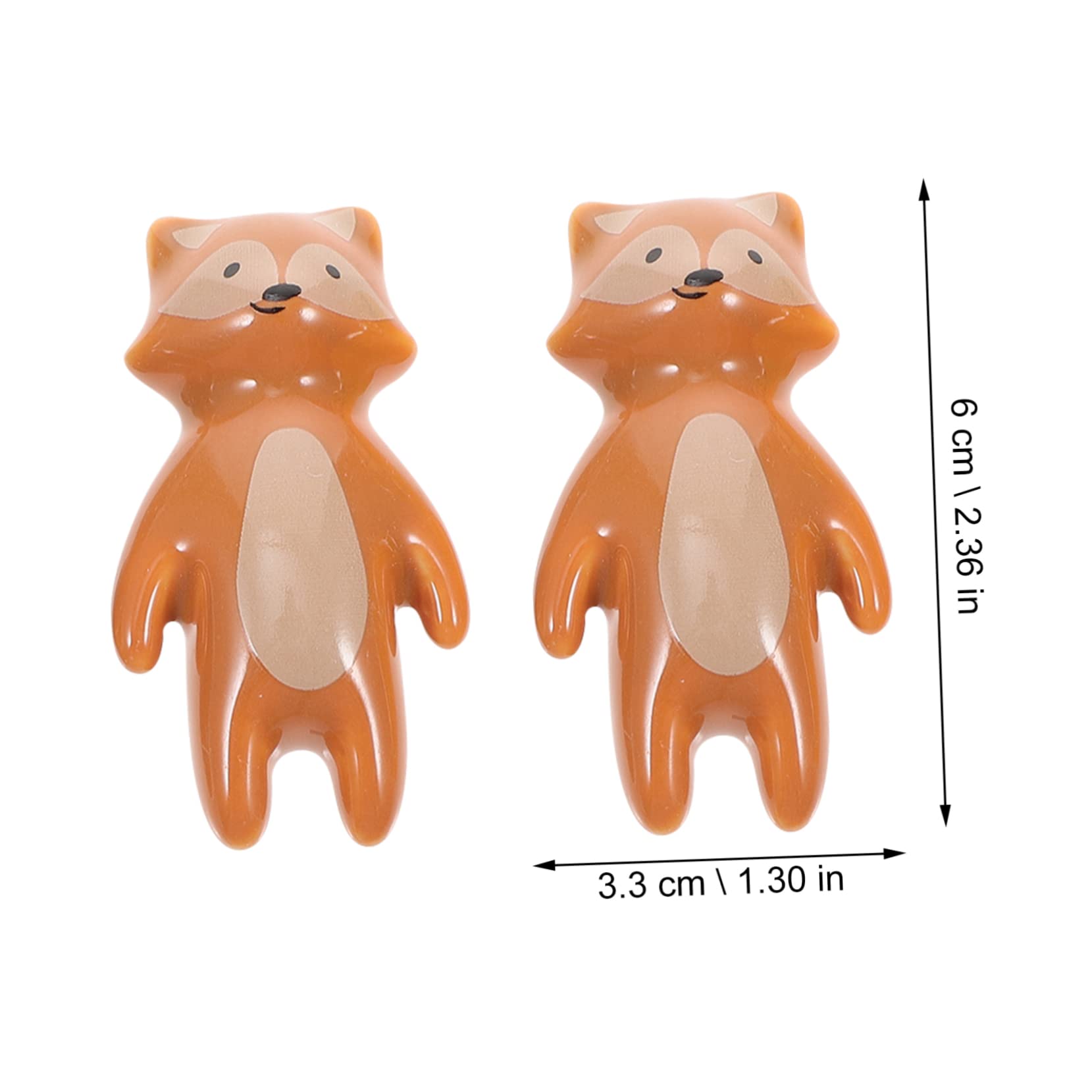 ORFOFE Animal Shape Ceramic Handles 8pcs Unique Knobs for Door Dresser Drawer Cabinet