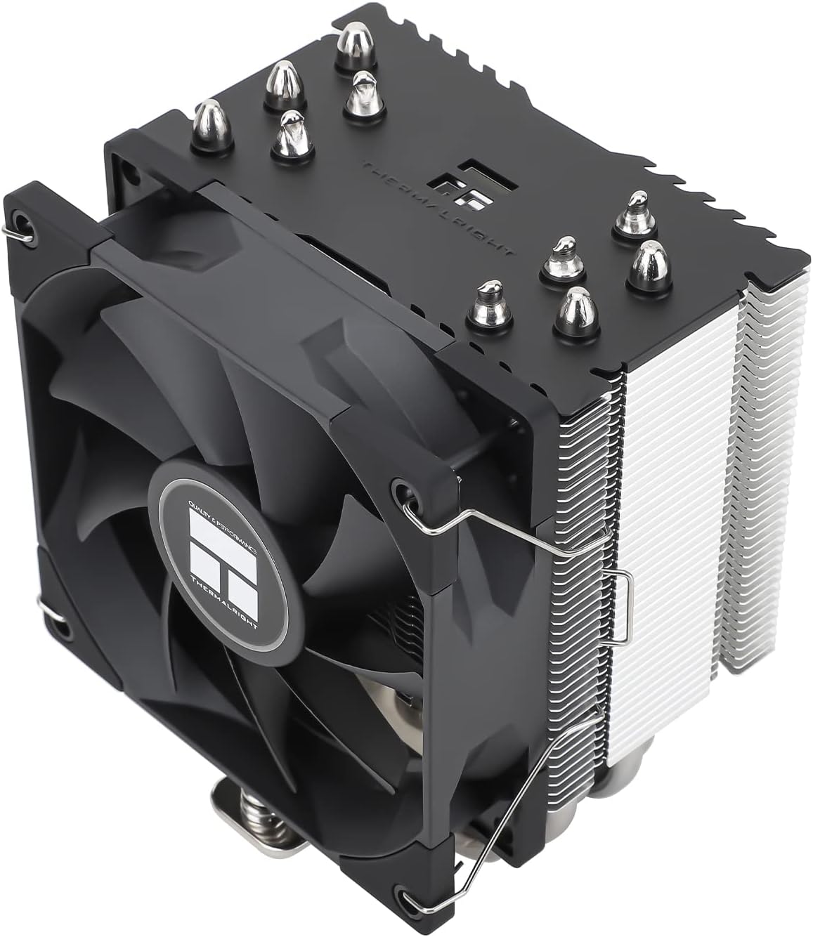 Thermalright AK90 94x52mm 125mm CPU Air Cooler, 5x6mm Heat Pipes, PWM Fan, AMD AM4/AM5/Intel 1150/1200/2066 Compatible, Desktop, Server