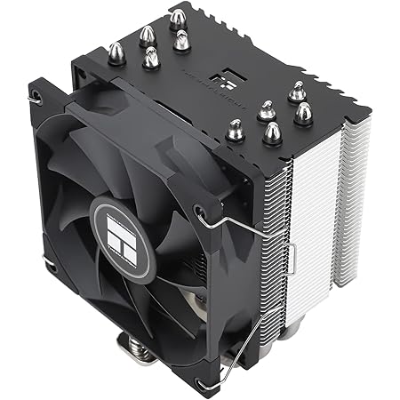 TR Peerless Assassin 120 MINI Nero Air Cooler CPU, 6 tubi di calore, ventola PWM 120 mm TL-D12B, 135 mm di altezza, raffreddamento a doppia torri, per AMD AM4 AM5/Intel LGA
