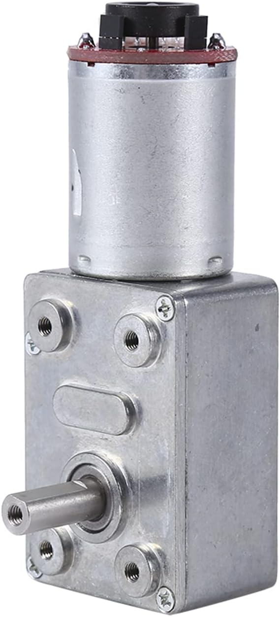 DC 12V High Turbine Encoder Motor with Gear Motor, Strong Self Locking 10/20/30/40/100 RPM (10RPM)
