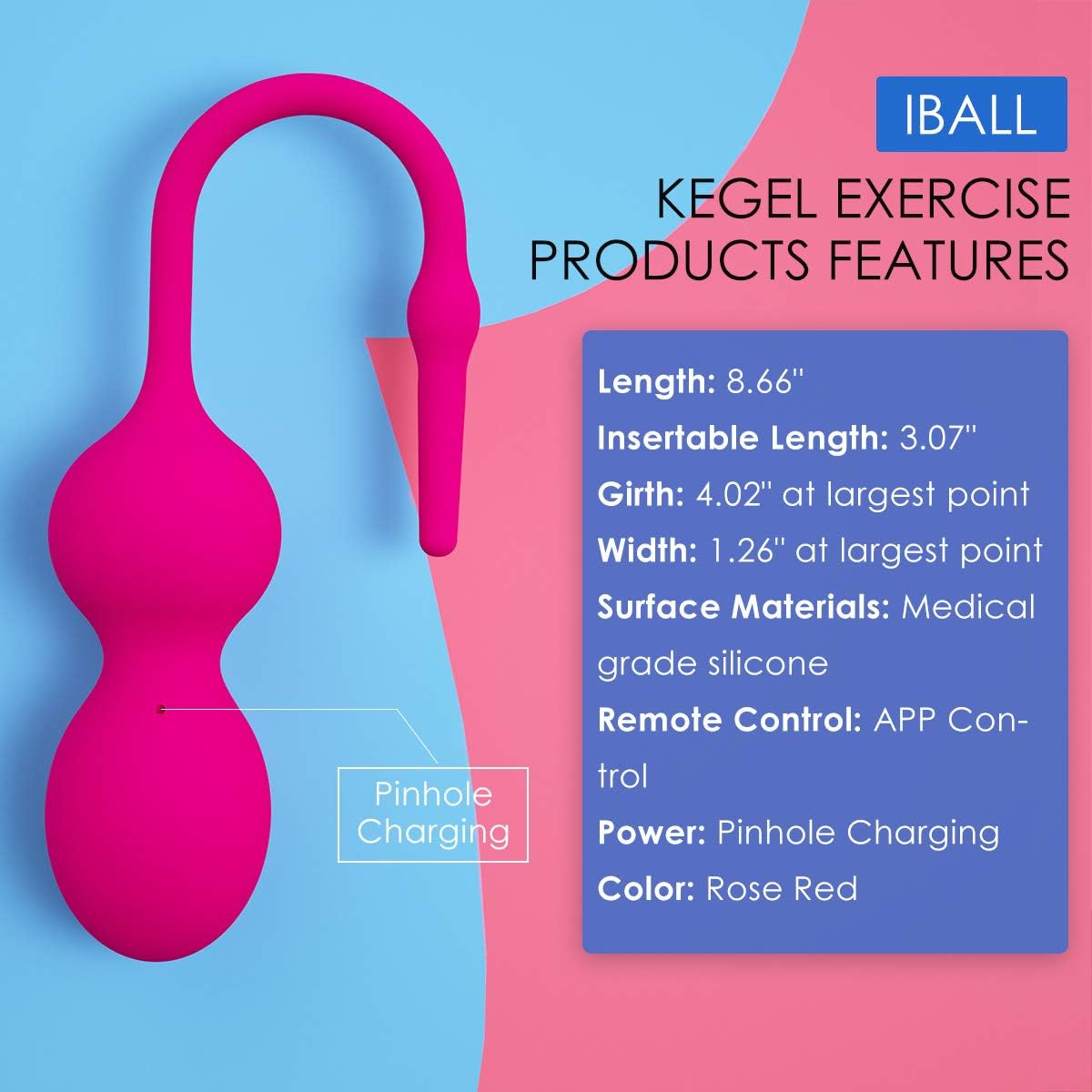 Kegel Balls for Women, Doctor Recommended Kegel Exercise Products with App Biofeedback, Pelvic Floor Strengthening Device for Women Beginners & Advanced: Health & Personal Care