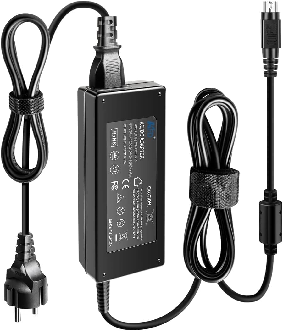 KFD Synology Netzteil 12V 10A Ladegerät für Synology DS918 DS923 DS920 DS916 DS1522 DS420 4 Bay Desktop NAS Diskstation Power Supply EA11011D-120 DS412 DS414 DS415 , QNAP TS-409 TS-410 TS-419