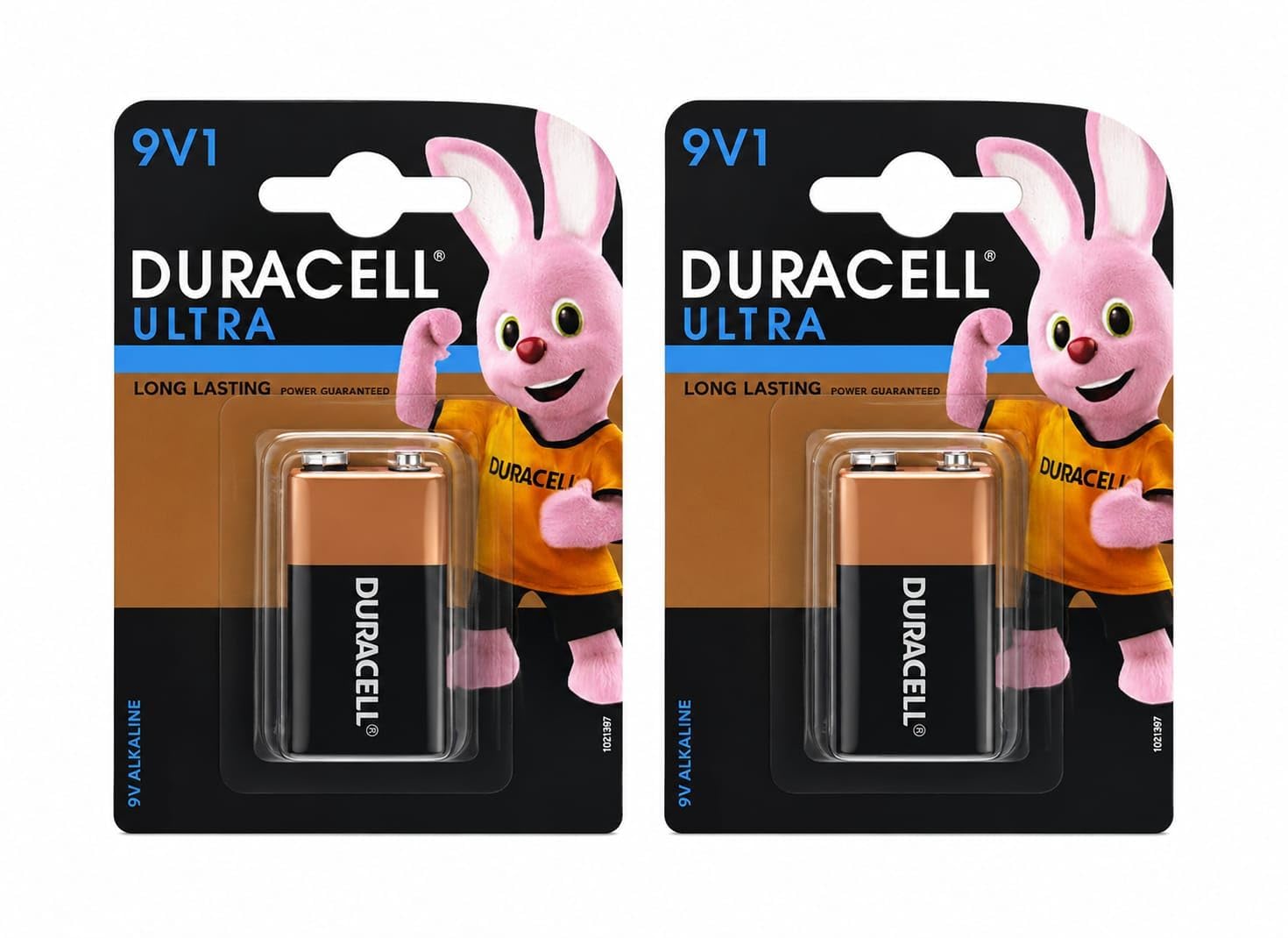 compatible with ultra 9v alkaline 6lr61 non-rechargeable high performance battery for smoke detectors, wireless microphones & electronic devices (pack of 2)