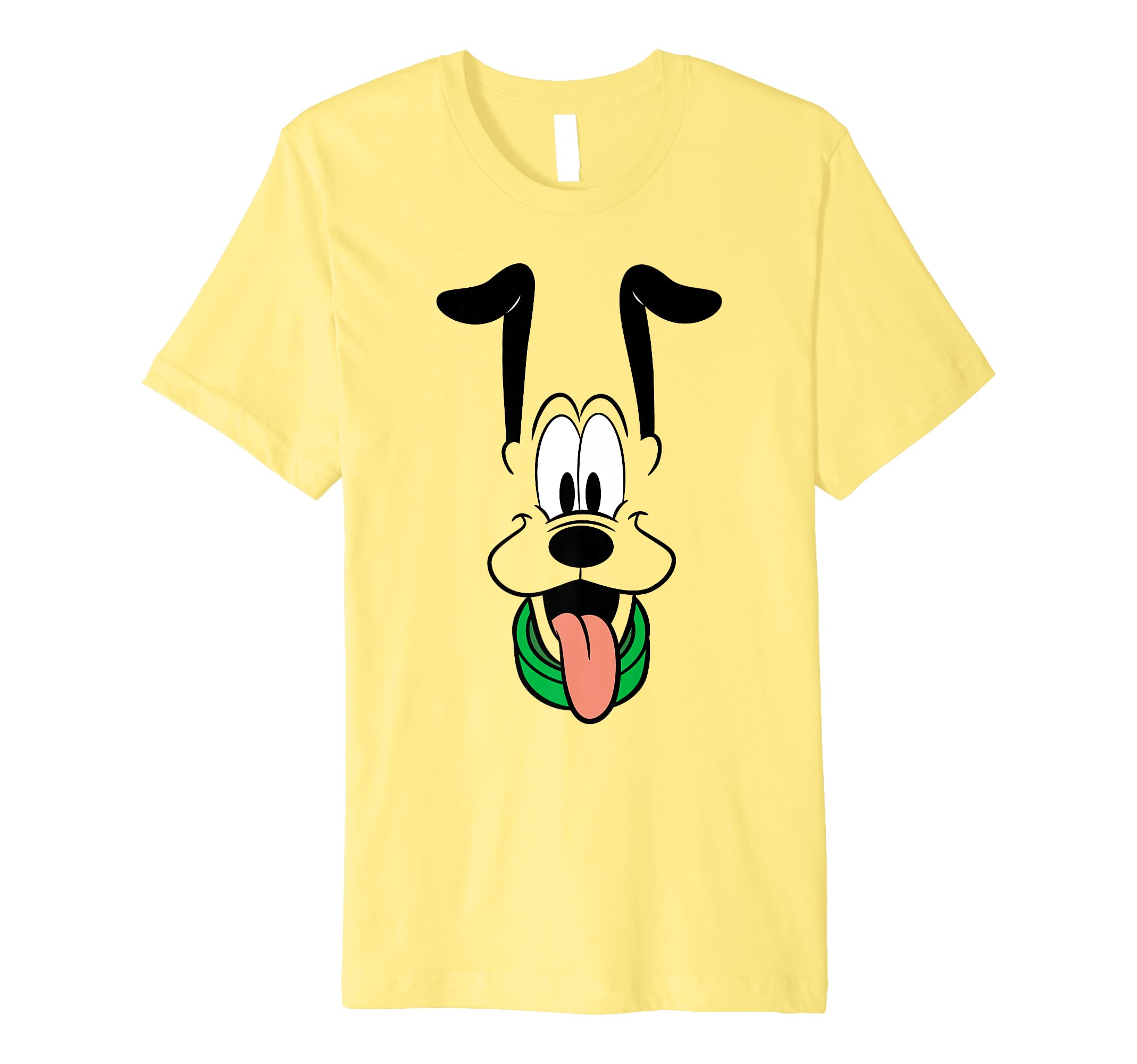 DisneyPluto Big Face Ears Up Premium T-Shirt