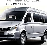 Vista 4 de Cubiertas de luz para espejo retrovisor lateral de automóvil compatibles con Ford Transit T150 250 350 2015 2016 2017 2018 2019 2020 2021 MK8 2014