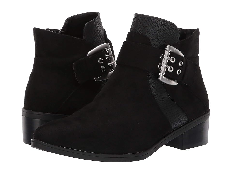 

Bella-Vita Honor II (Black Super Suede Snake) Women's 1-2 inch heel Shoes