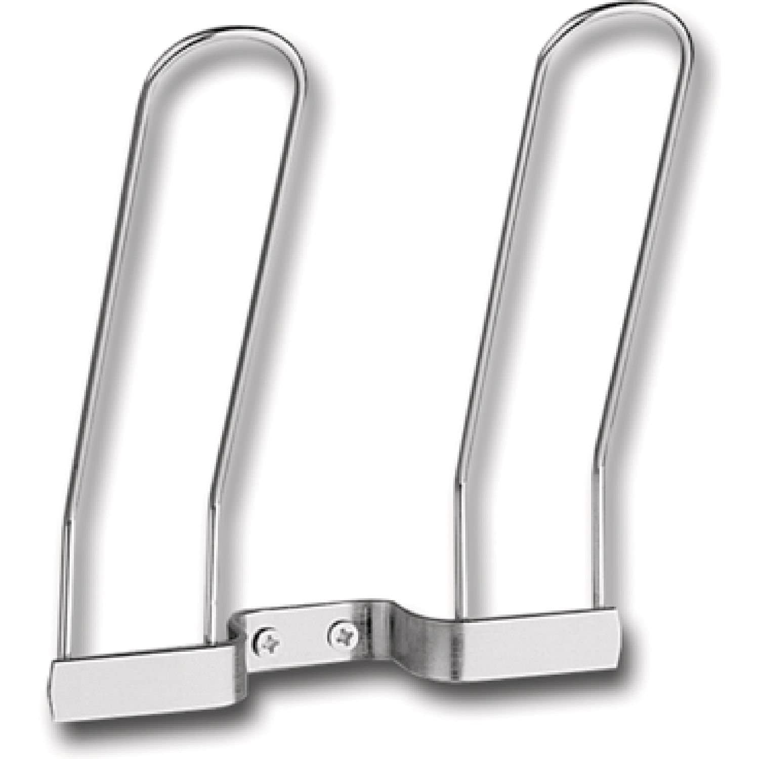 10x administrador de zapatos para 1par de zapatos , ancho 130 mm, alambre de acero plata RAL 9006