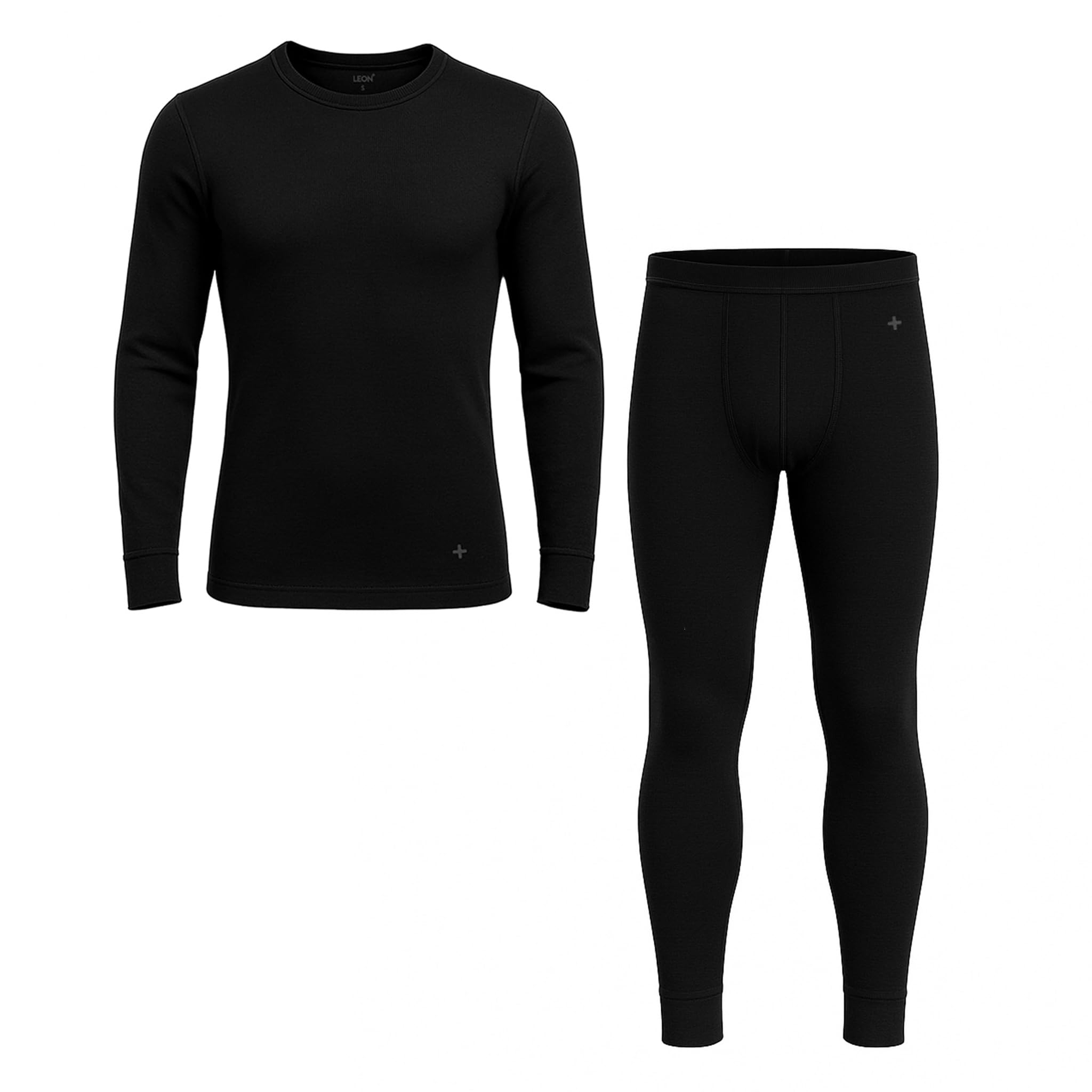 LEON+ Merino Unterwäsche Set Damen Lang – Langes Oberteil & Lange Leggings – Warm, Atmungsaktiv, Geruchshemmend, Leicht, Schnell Trocknend – Ideal für Ski, Trekking, Camping, und als Baselayer