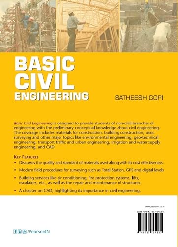 Pearson India Satheesh Gopi Basic Civil Engineering thumb #1
