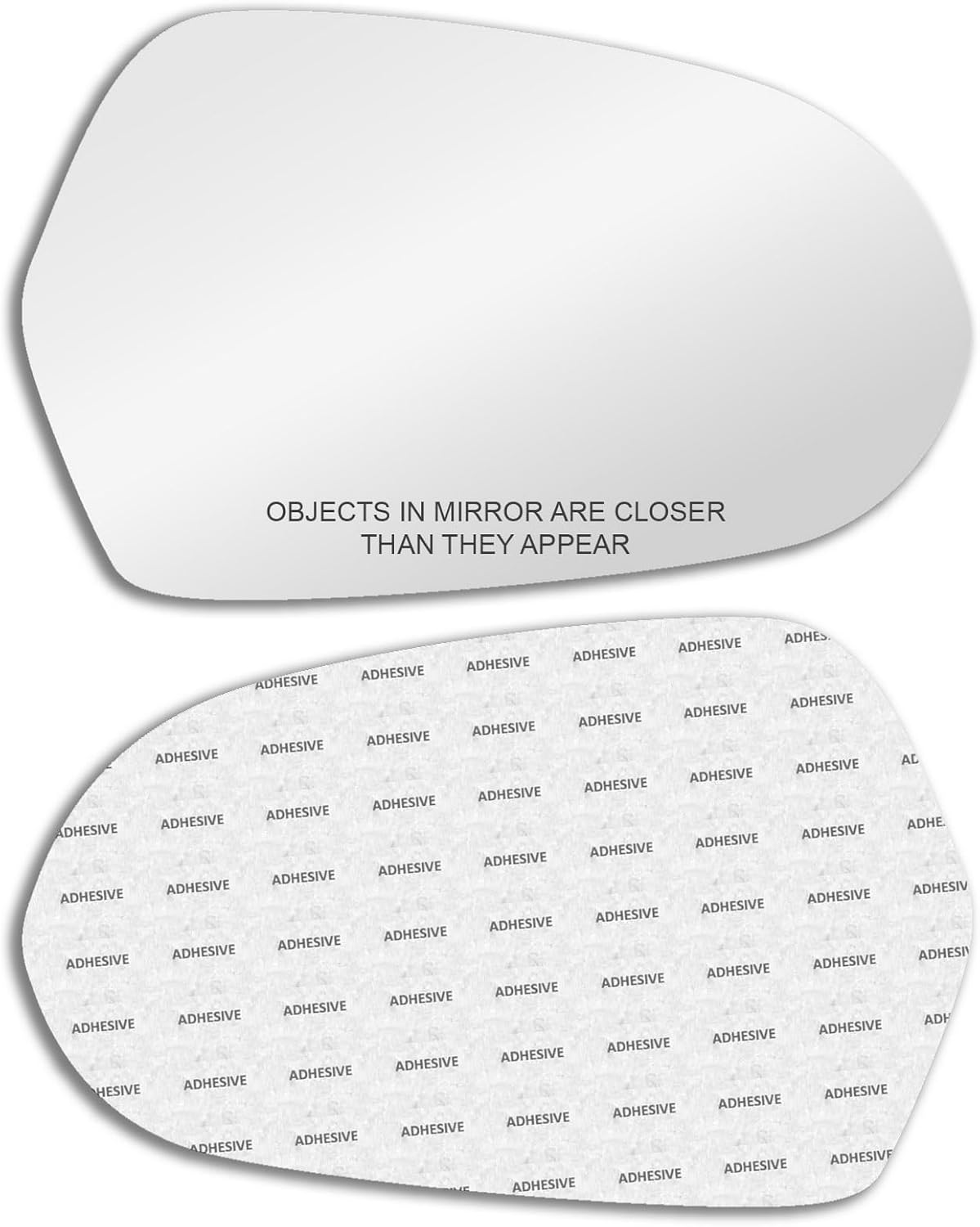 New Replacement Mirror Glass with FULL SIZE ADHESIVE for 2012-18 Audi S6 Audi A6 Quattro Audi A6 Passenger Side View Right RH
