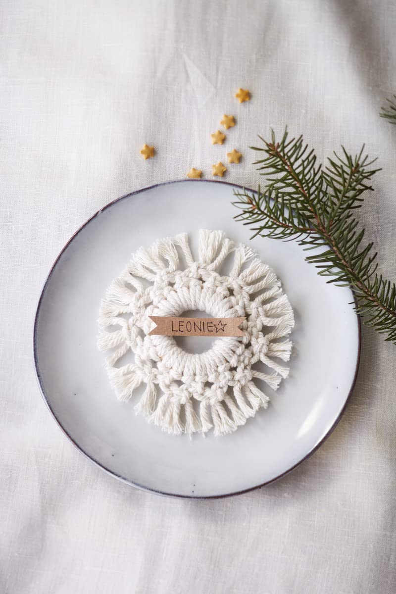 Adventskalender Merry Makramee: Material für 24 Makramee-Projekte. Mit Anleitungsbuch