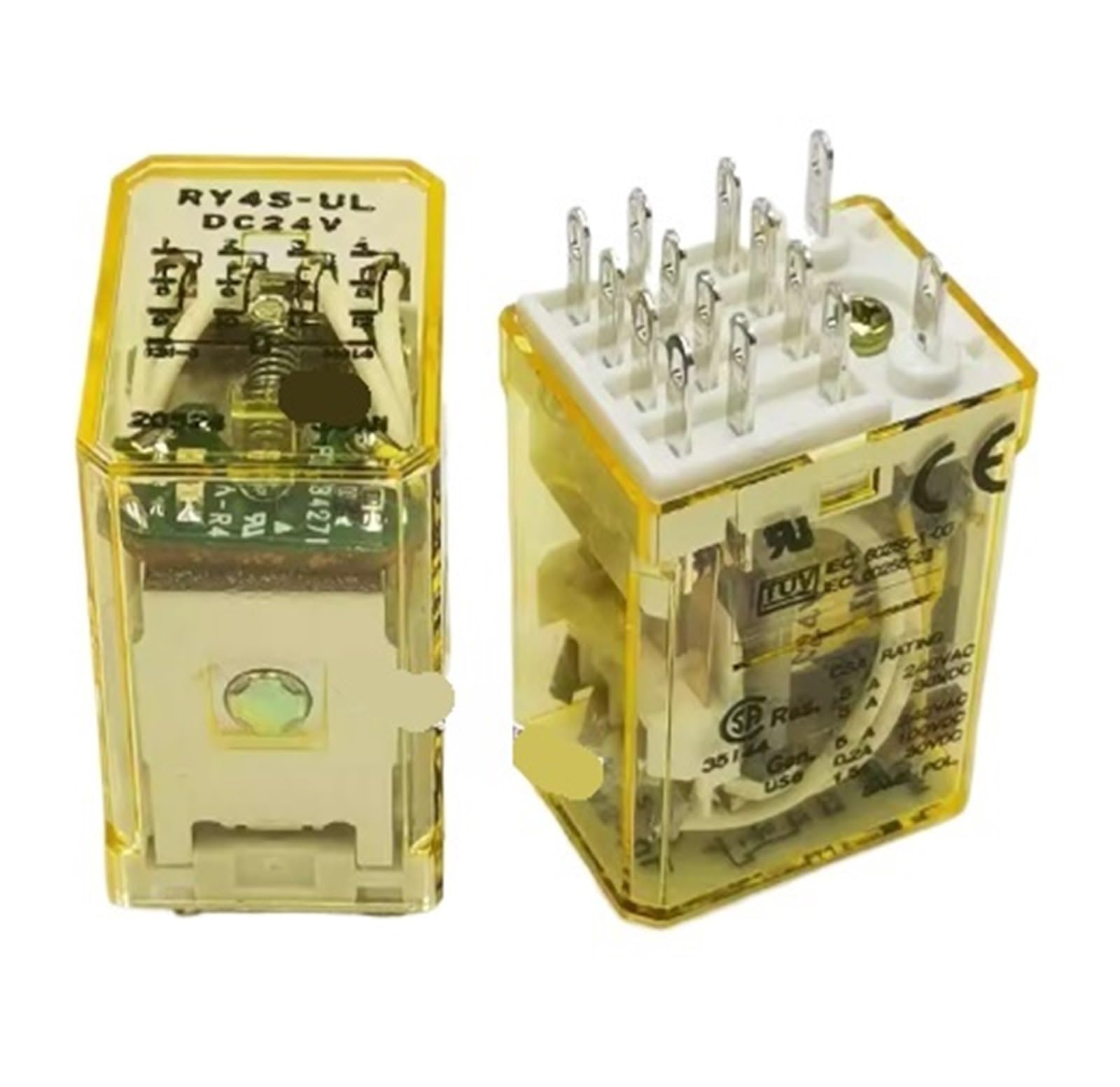 YMUGUEGH 1PCS relay RY4S-UL-DC24 14 pin DC24V