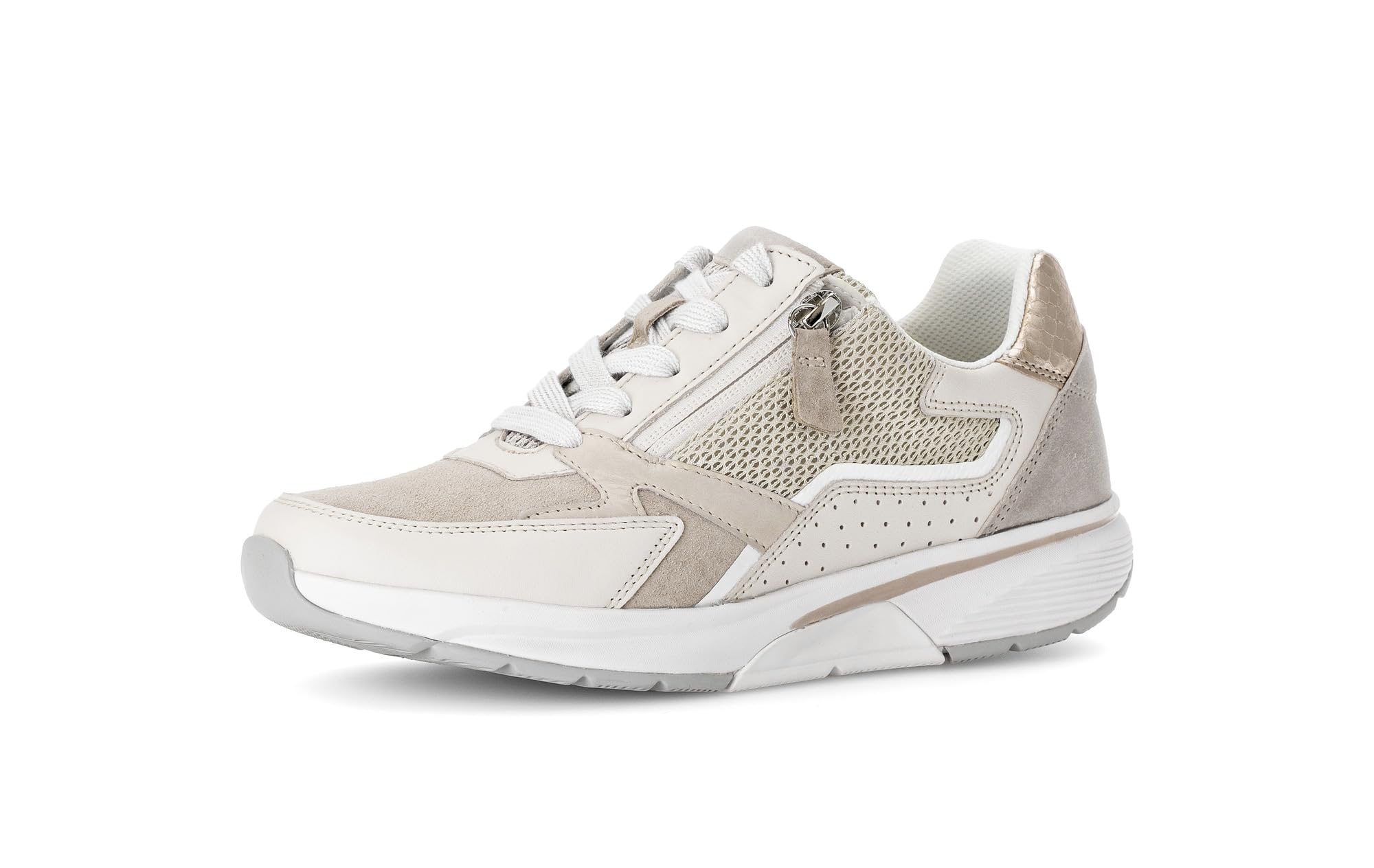 Gabor Damen Low-Top Sneaker oasi/Ivory Kombi Produktbeschreibung