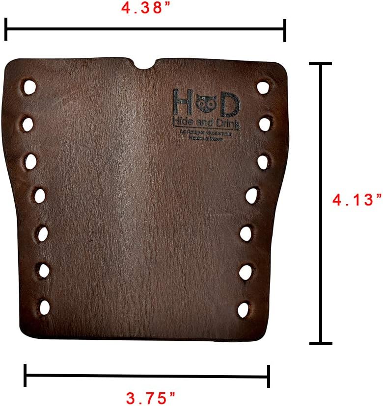 Hide & Drink, Leather Lumberjack Handle Guard, Case Protector, Holster, Tools Accessories, Handmade Includes 101 Year Warranty