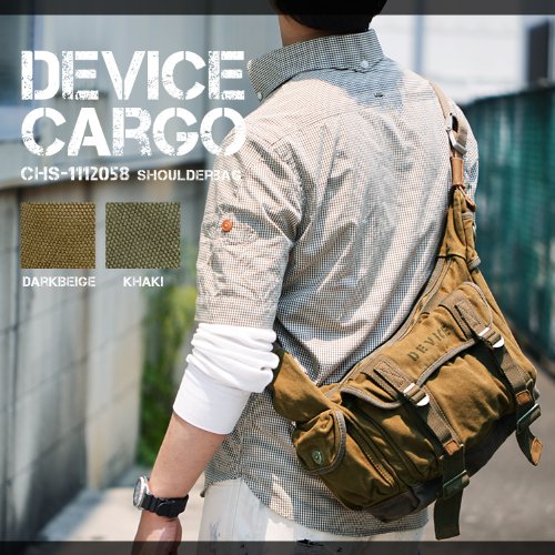 [デバイス] ショルダーバッグ Cargo カーキ