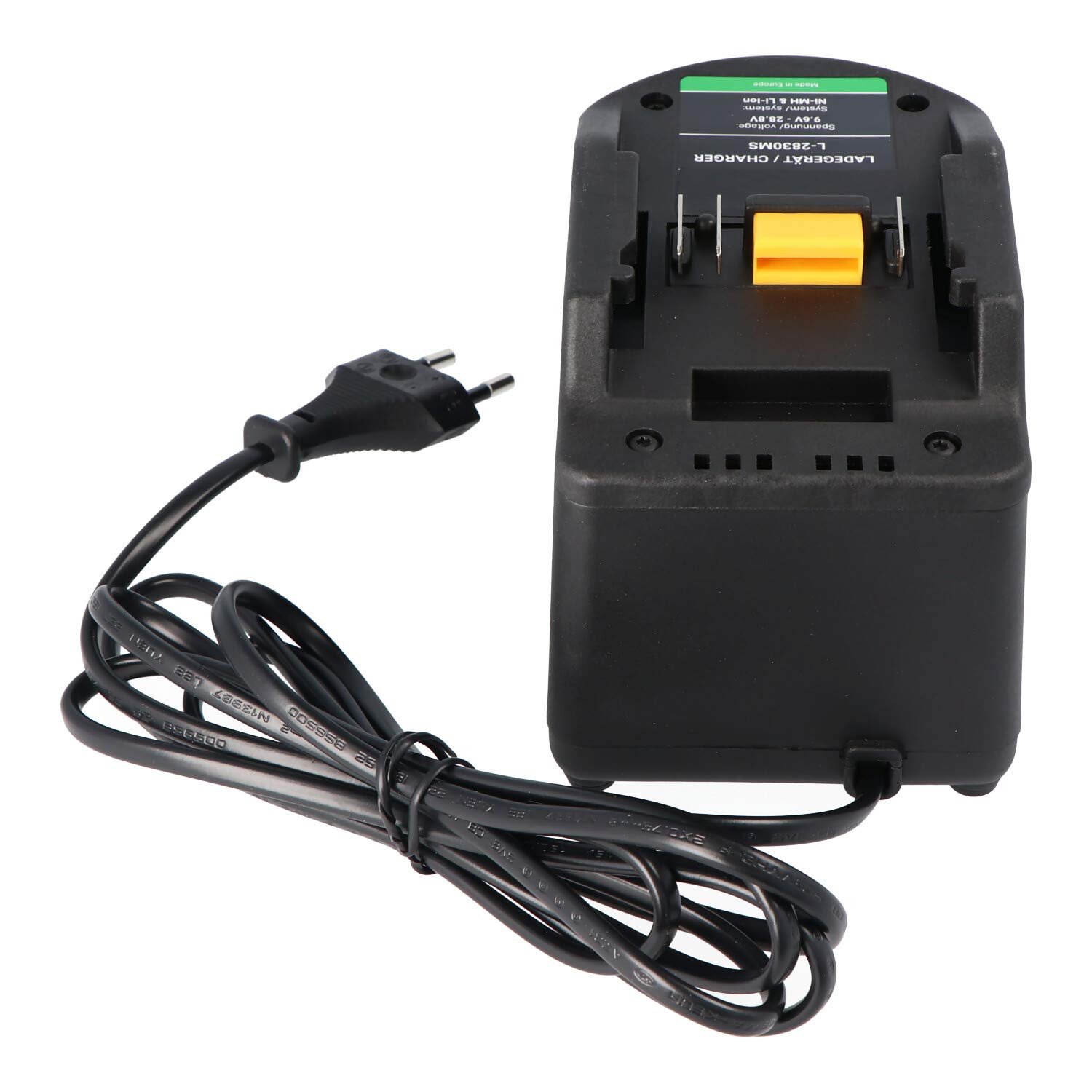 Cargador rápido para batería Birchmeier P5100, cargador para jeringa trasera Birchmeier Rec 15 ABZ, Rec 15 PZ1, máx. 3 A de corriente de carga.