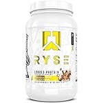 RYSE Loaded Protein Powder - Cinnamon Toast - 25g Whey Protein Isolate & Concentrate with Prebiotic Fiber & MCTs - Low Carb, Low Sugar, Digestive-Friendly - 27 Servings / 2 lb Tub