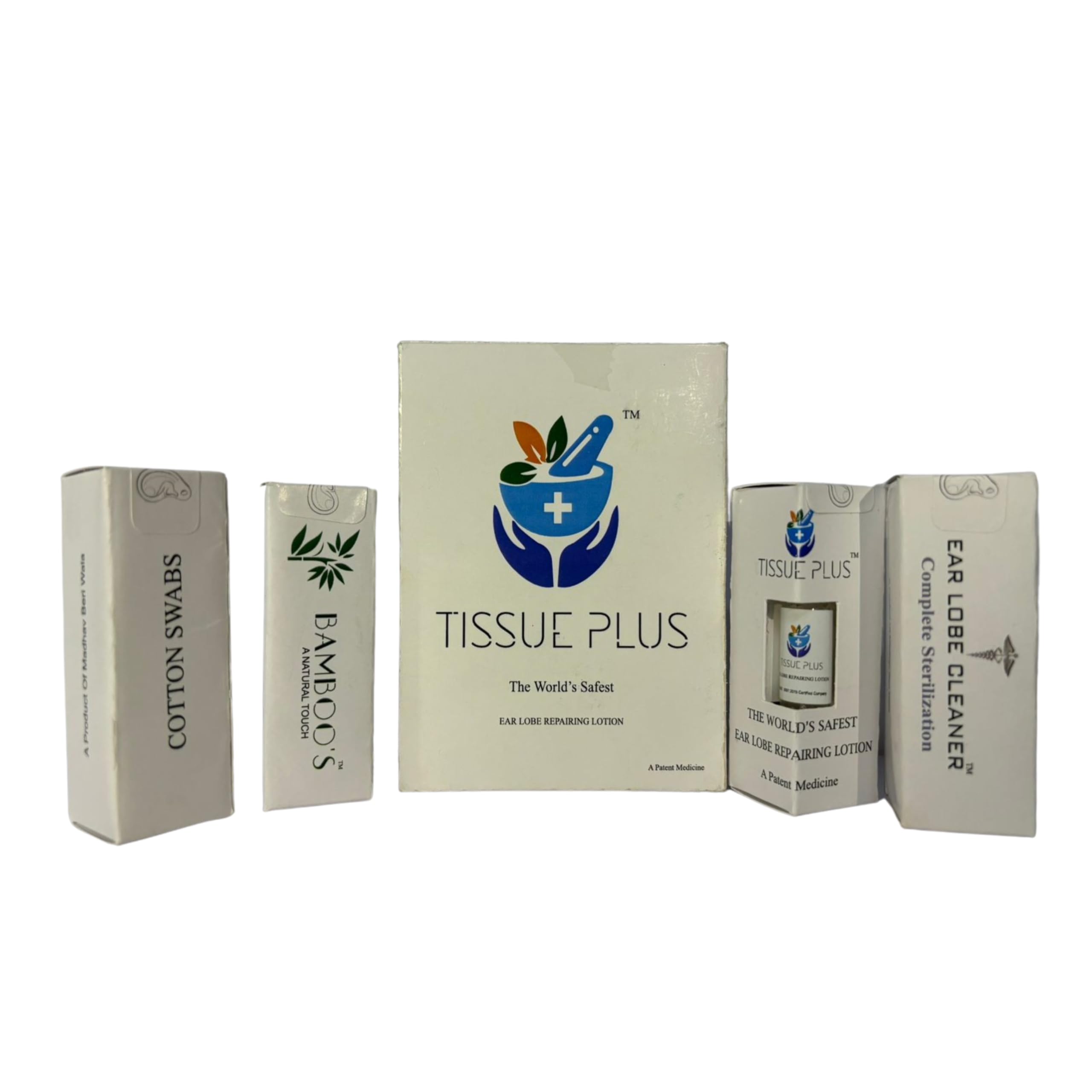 Tissue Plus+ Ear Lobe Repair Kit – Stitch-less & Painless Solution for Torn or Stretched Earlobes | Reusable | Made in India-image-31