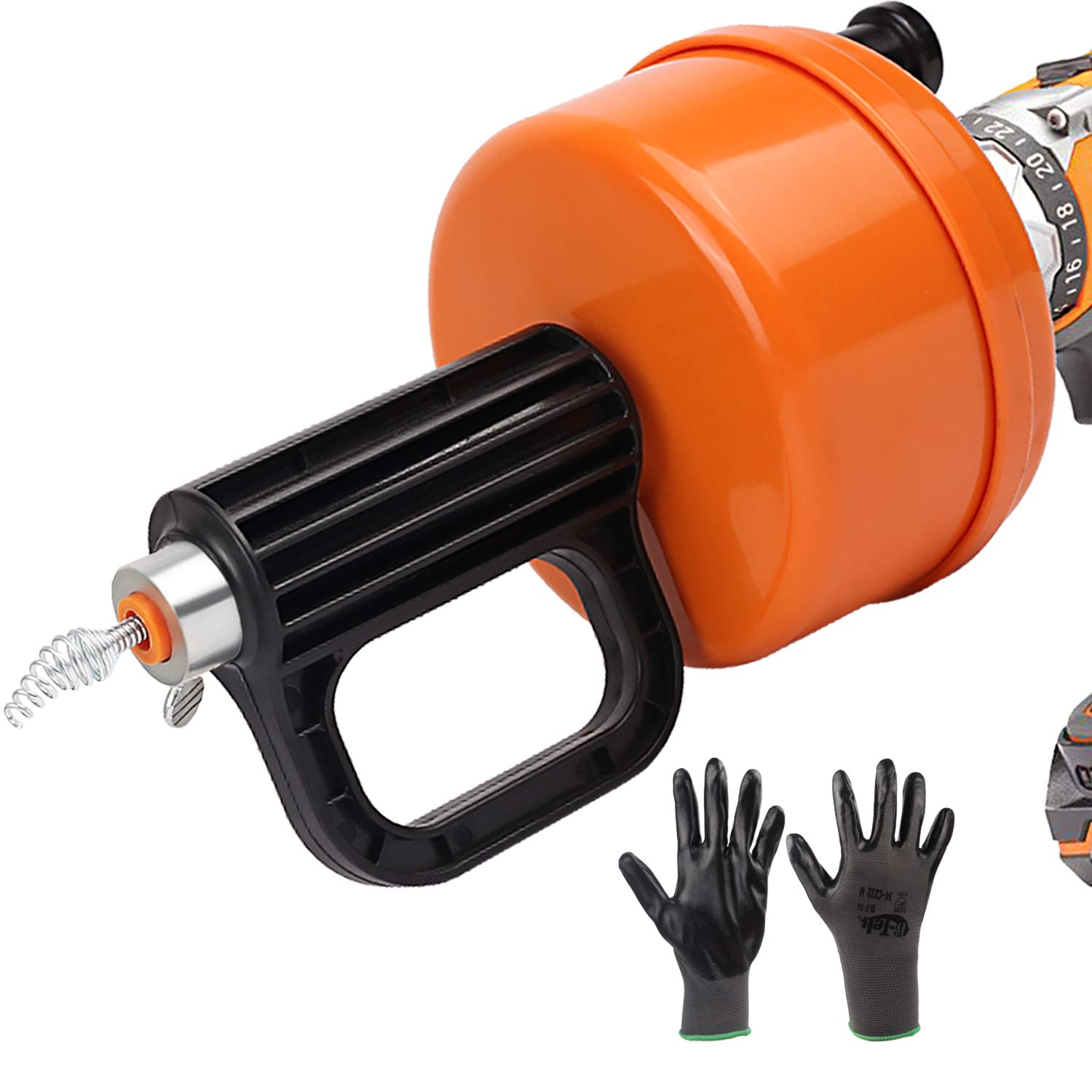 Buy SUNDRAIN Drain Auger Snake Plumbing Snake Drain Auger with Drill