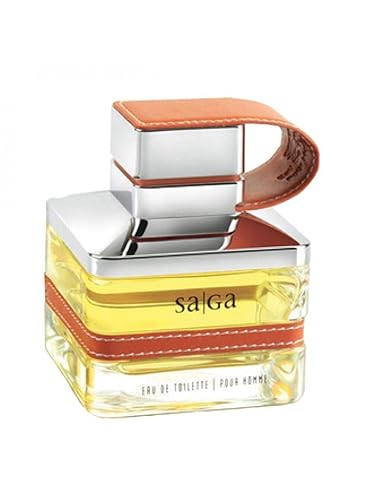 Emper Saga Eau de Toilette Spray para hombre, 3.4 onzas