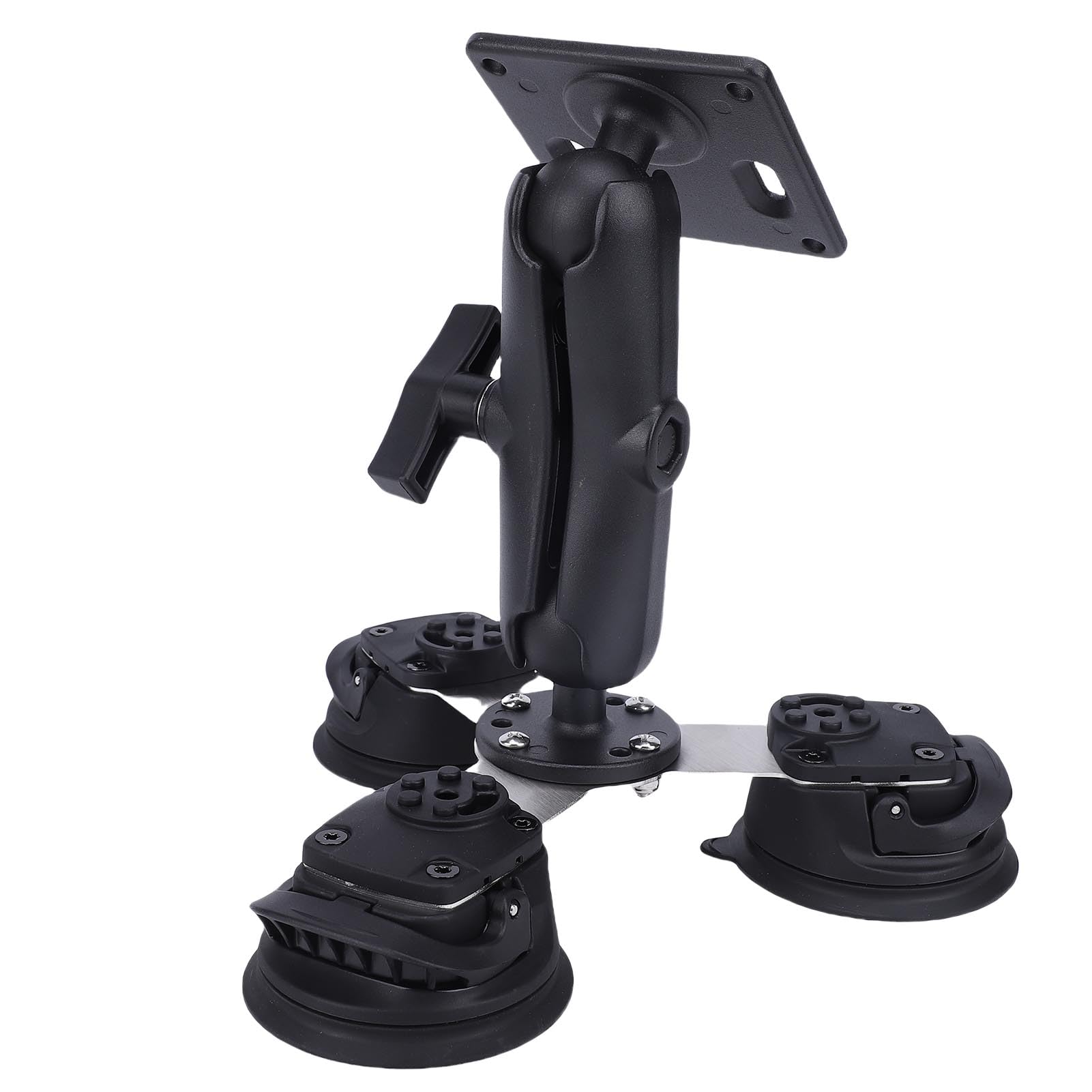 Supporto per Ventosa per Tablet Supporto Stabile in Lega di Alluminio con Cuscinetto di Carico per Scrivania in Vetro, per Tablet con Aspirazione a Vuoto per L'uso su Superfici Lisce