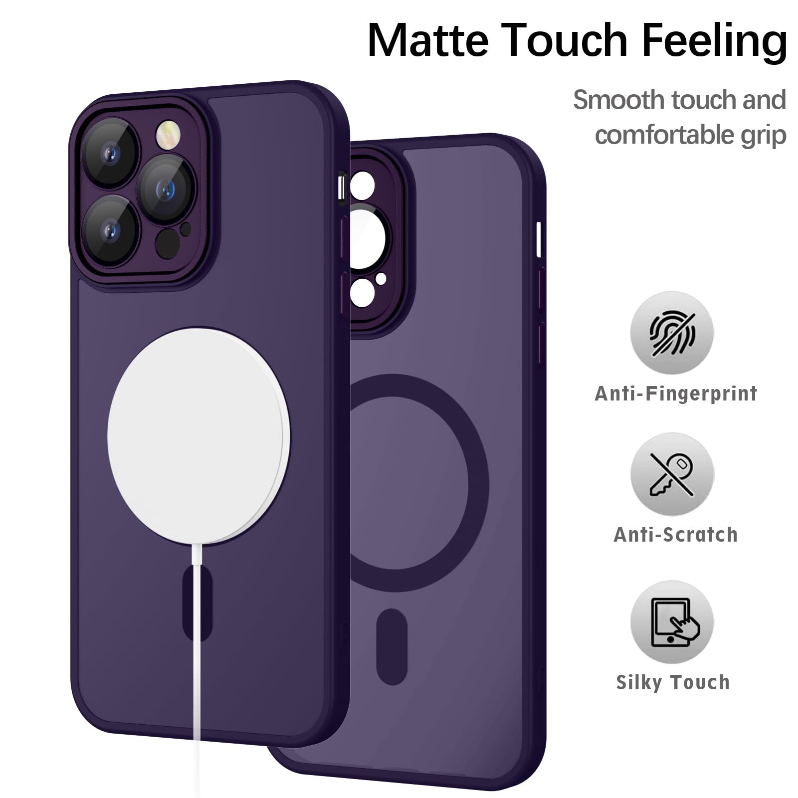 Custodia magnetica per iPhone 14 cover Magsafe cover
