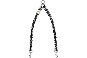 2 Dog Leash, Dual Dog Leash, 360° Swivel No Tangle Dog Walking & Training Leash