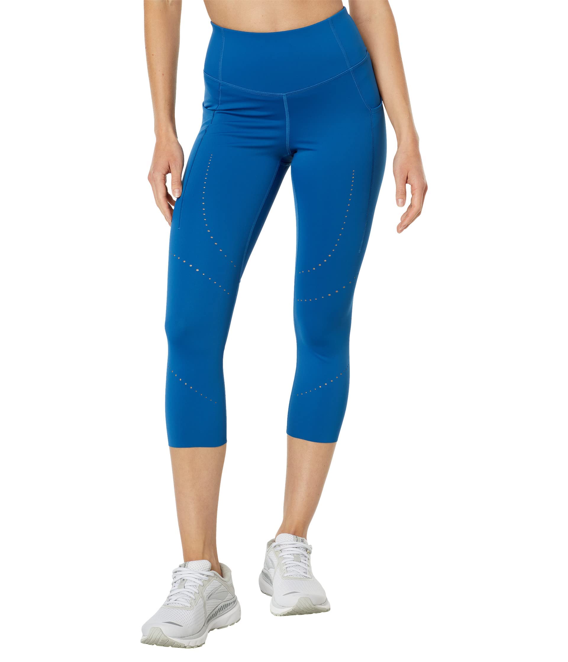 Brooks Método 3/4 ropa deportiva ceniza azul Medium mallas cómodas de running para mujer 2