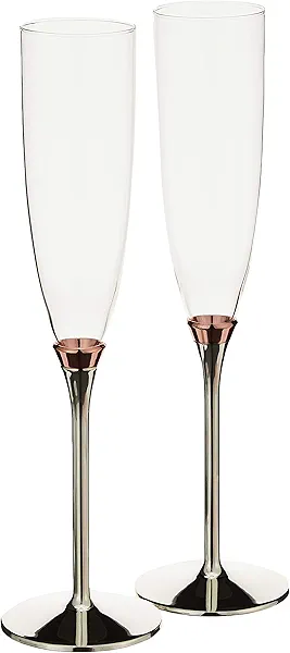 Kate Spade New York Rosy Glow 2-Piece Champagne Flute Set