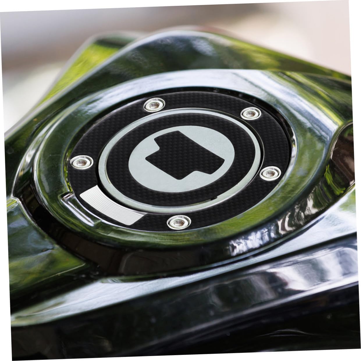 2pcs Motorcycle Fuel Tank Protector Decals Scratch-resistant Claw and Fish Bone Stickers for Gas Tank Protection