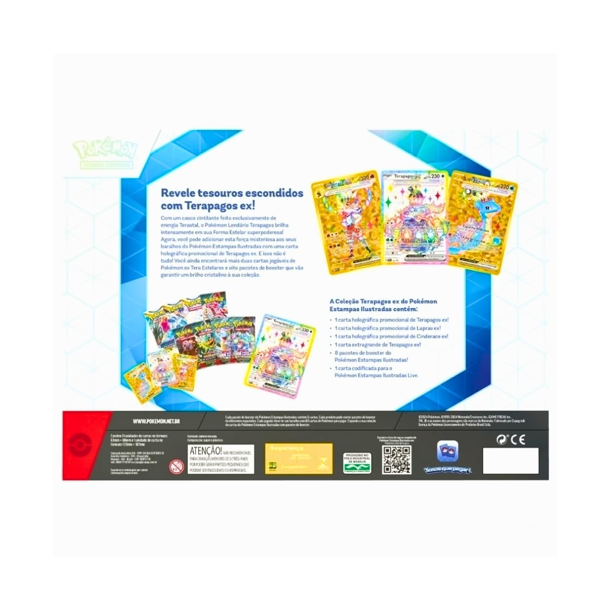 Pokémon TCG, Box Terapagos Ex | Amazon.com.br