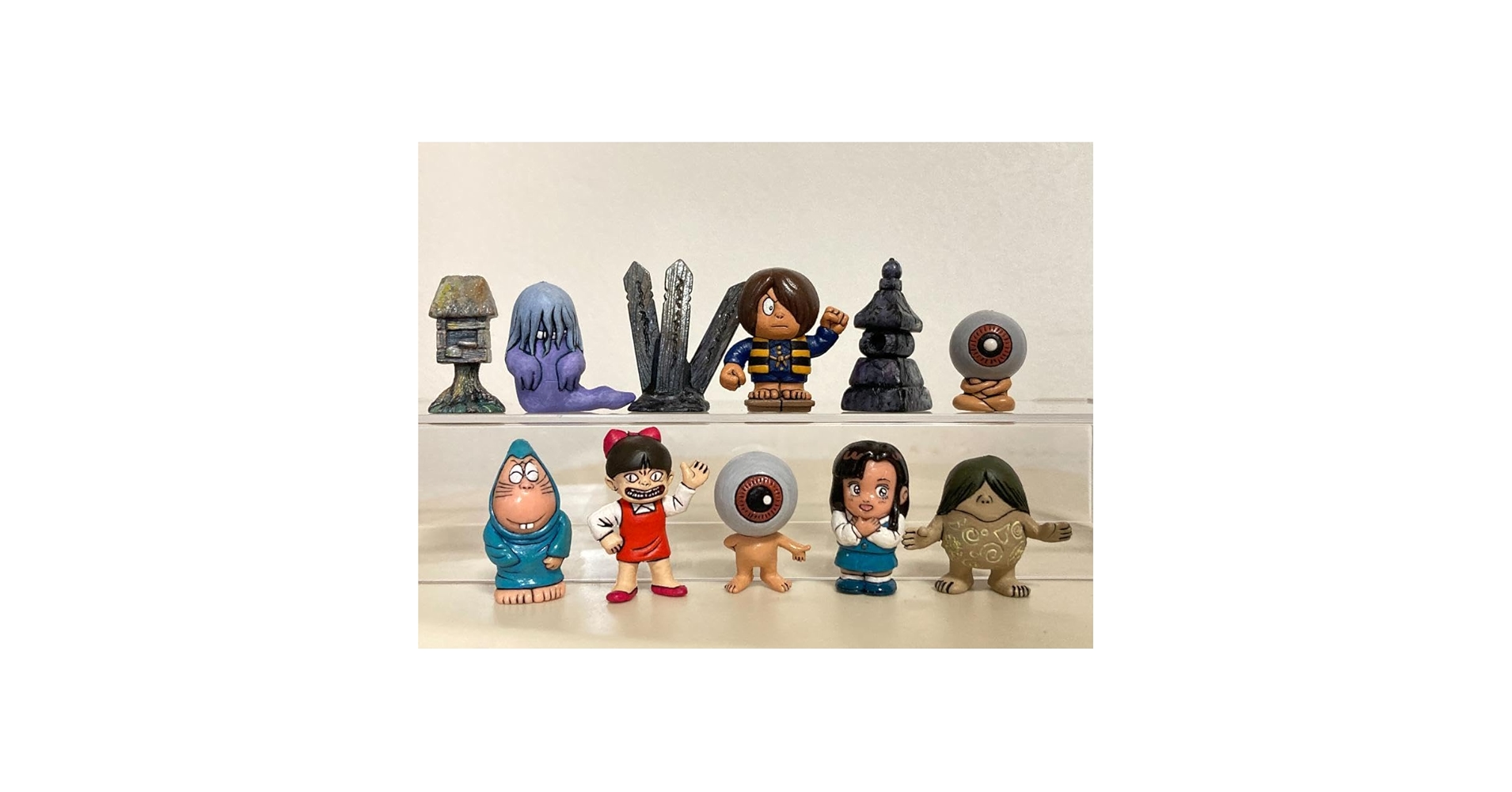 Amazon | ゲゲゲの鬼太郎 塗装消しゴム 3期妖怪＆ジオラマ