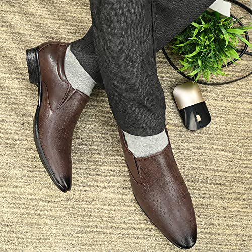 Image of Centrino Formal Shoe for Men | Lace-Up Derby for Business & Casual Wear | Stylish Design with Comfortable Fit Craftsmanship for All-Day Support