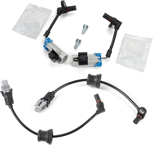 MOCA Sensor de velocidad de rueda ABS delantero y trasero compatible con 12-15 para Chevrolet Captiva Sport y 08-10 para Saturn Vue y para Pontiac