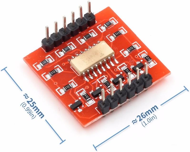 Yoneix TLP281 4 CH 4-Channel Opto-Isolator IC Module for Arduino Expansion Board High and Low Level Optocoupler Isolation 4 Channel(1PCS)