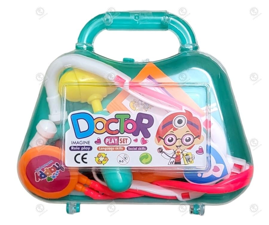 SHAKTISM Doctor Play Set with Foldable Suitcase, Doctor Set Toy Game Kit, Compact Medical Accessories Toy Set Pretend Play Sets,Docter Kit Toy for Kids. (Kids Doctor Tools Set). (B0CB1LSVW2) Amazon Price History, Amazon Price Tracker