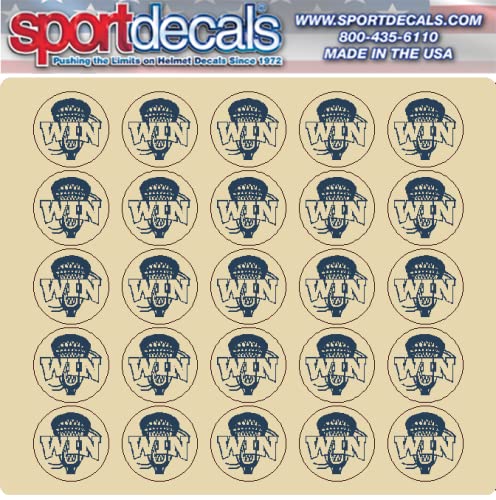 Sportdecals Lacrosse Win 3/4