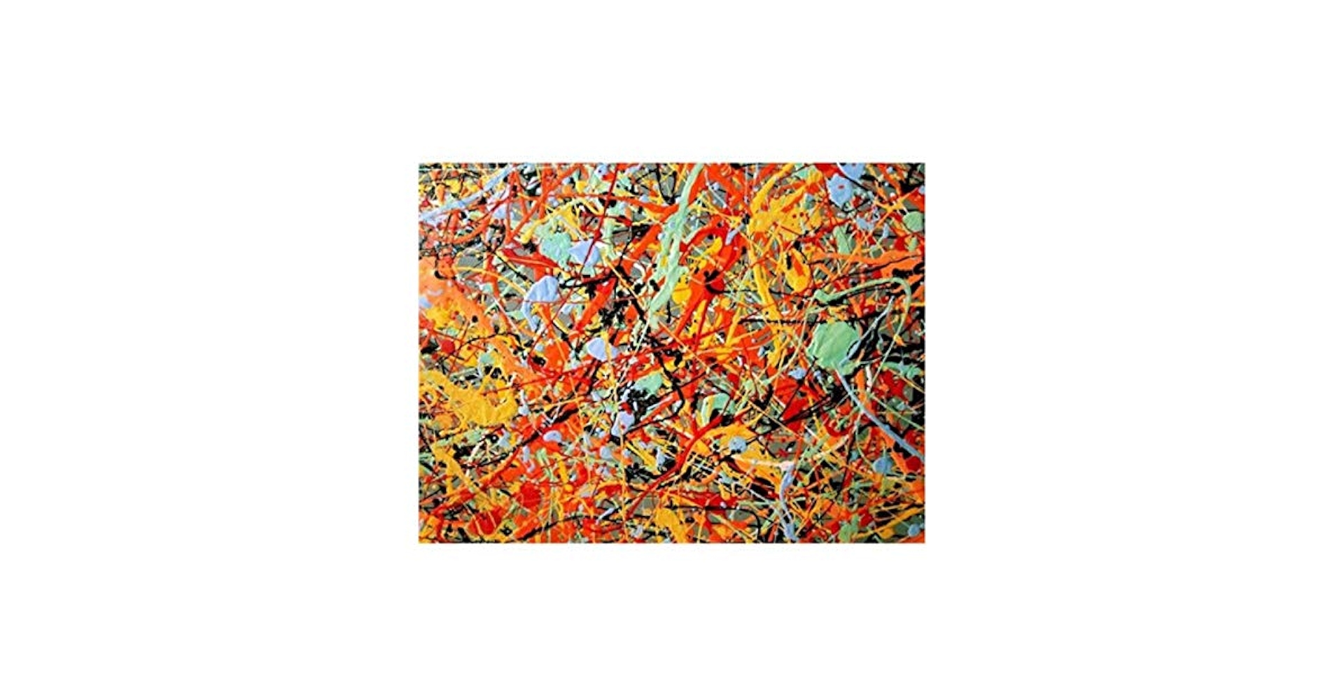 ジャクソン・ポロック jackson pollock 大型ヴィンテージポスター ジャクソン・ポロック ポスター 通販/販売 | ポスッタ