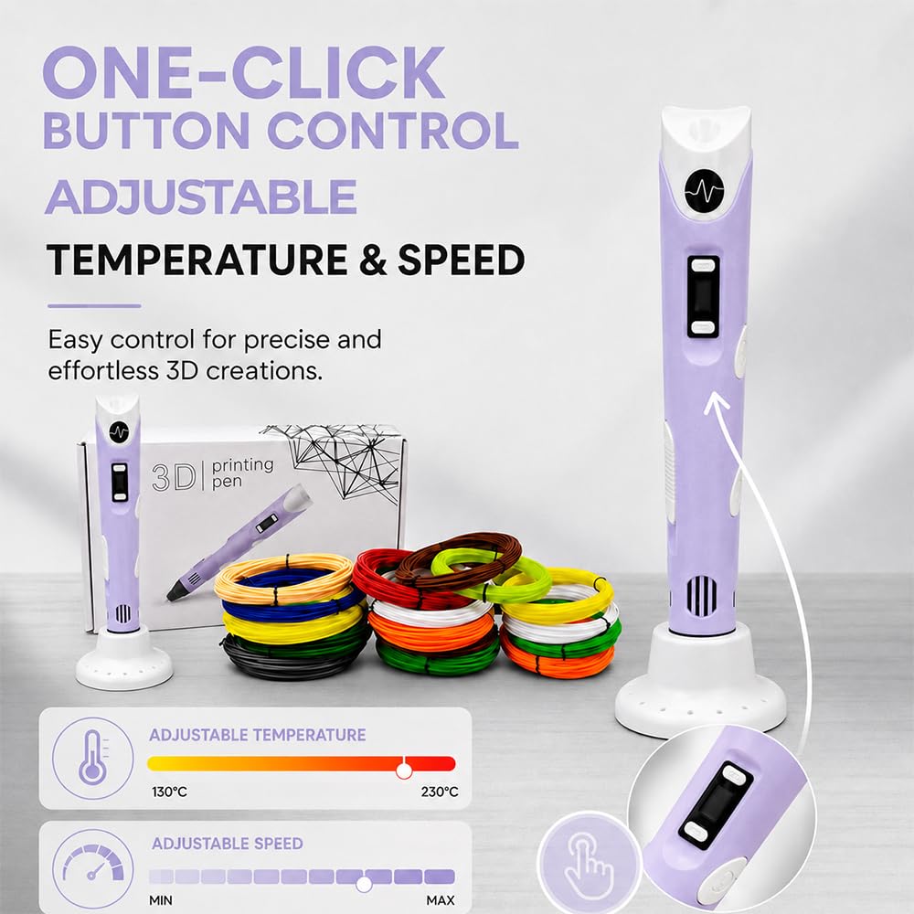 NFIL3D 3D Pen - Kids & Adults Starter Kit -8 NFIL3D 3D Pen - Kids & Adults Starter Kit -8