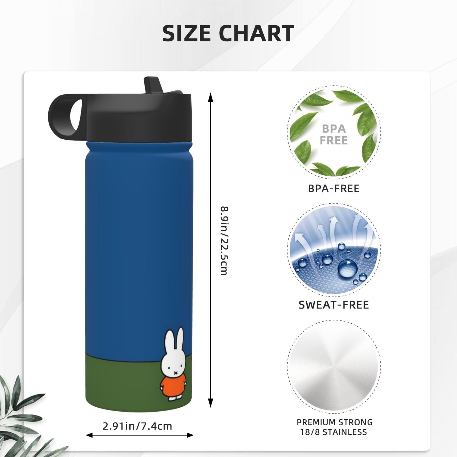 Amazon | ミッフィー 水筒 真空断熱ケータイマグ 500ml-600ml