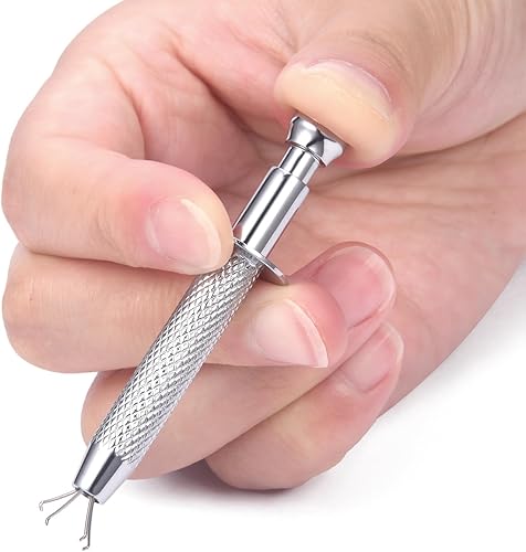 Miniatura 3 de JIESIBAO Herramienta de perforación para todos los piercings, herramienta versátil para oreja, labio, ombligo, lengua, ombligo, ombligo, tabique,