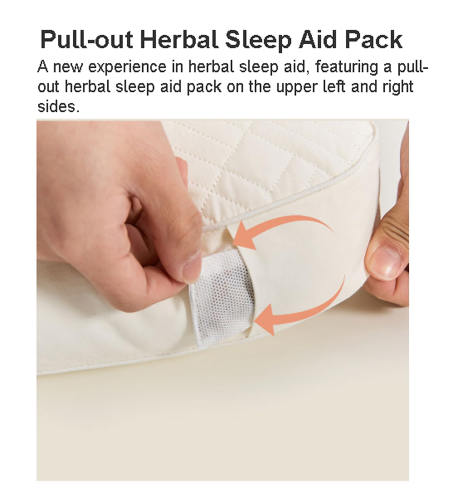 Kissen aus Sojafaser in Queen-Size, ergonomisch geformte Kissen, Luxuskissen für tiefen und erholsamen Schlaf, komfortable Unterstützung,1pcs