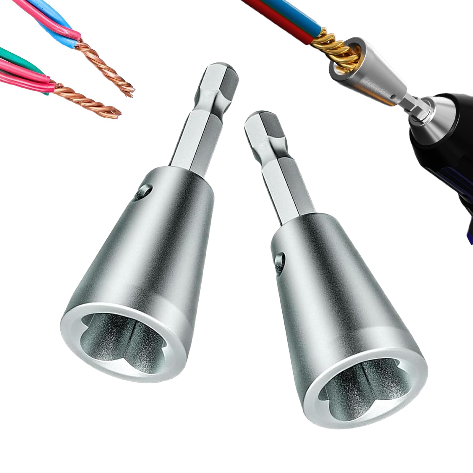 Snapklik.com : Kamitaly Wire Twisting Tool, Wire Twister Tool For Drill ...