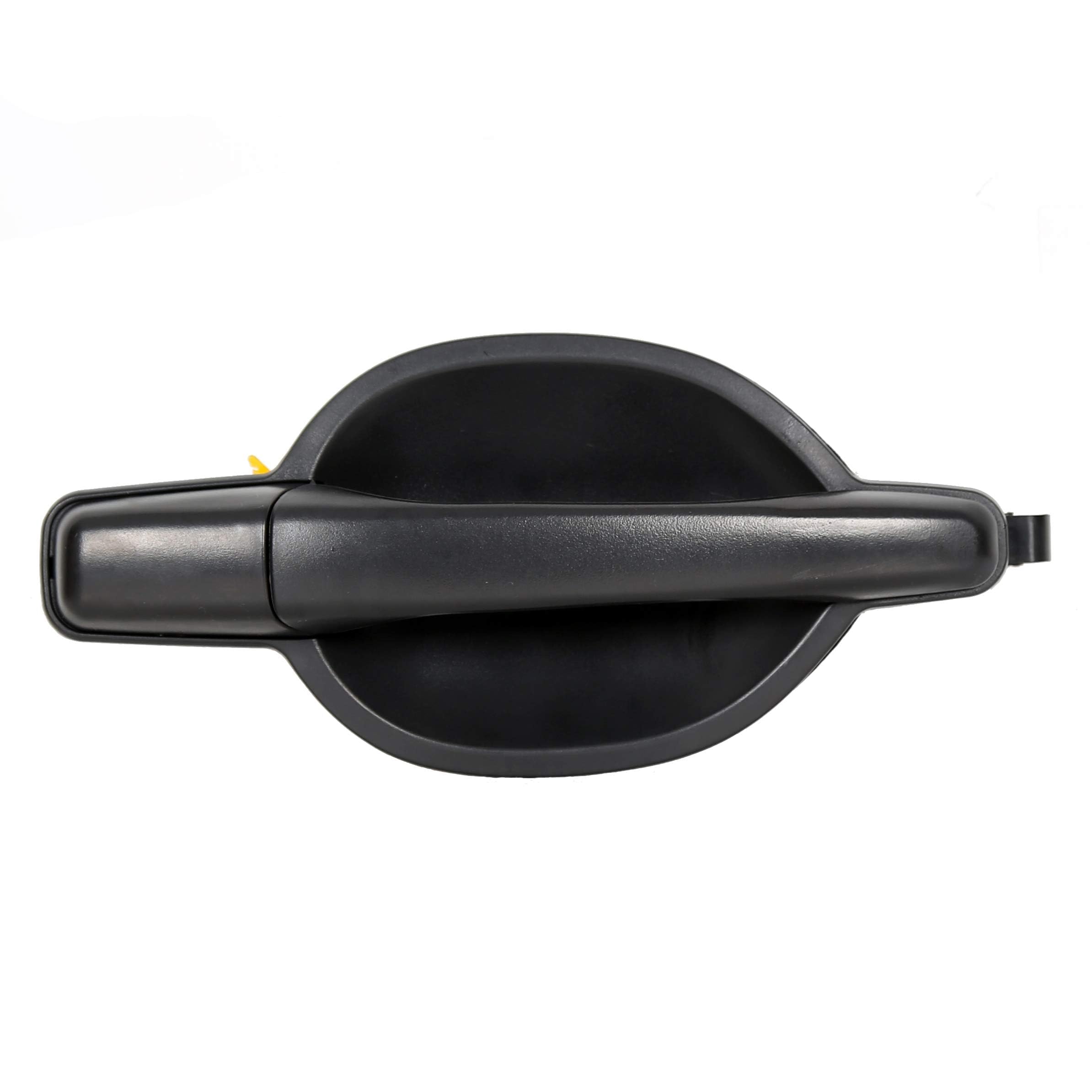 ECOTRICOutside Door Handle Black Textured Compatible with Mitsubishi Endeavor 2004-2011 Replacement for MR987492 MI1311117 (Front Right)